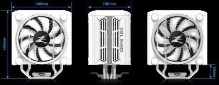 Фото Повітряне охолодження Zalman CNPS16X White