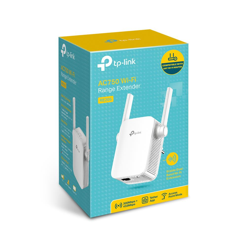 Фото Повторитель Wi-Fi TP-Link RE205