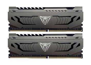 Пам'ять для настільних комп'ютерів Patriot 16 GB (2x8GB) DDR4 3600 MHz Patriot Viper Steel (PVS416G360C8K) 1376072 фото