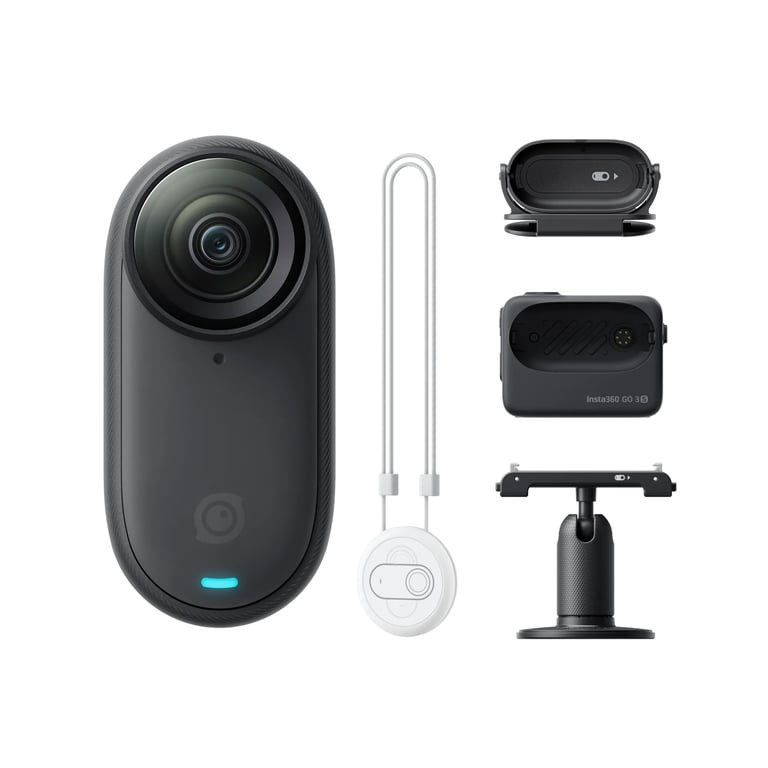 фото Екшн-камера Insta360 GO 3S 4K Standard Bundle 128GB Black (CINSAATA_GO3S13) 3