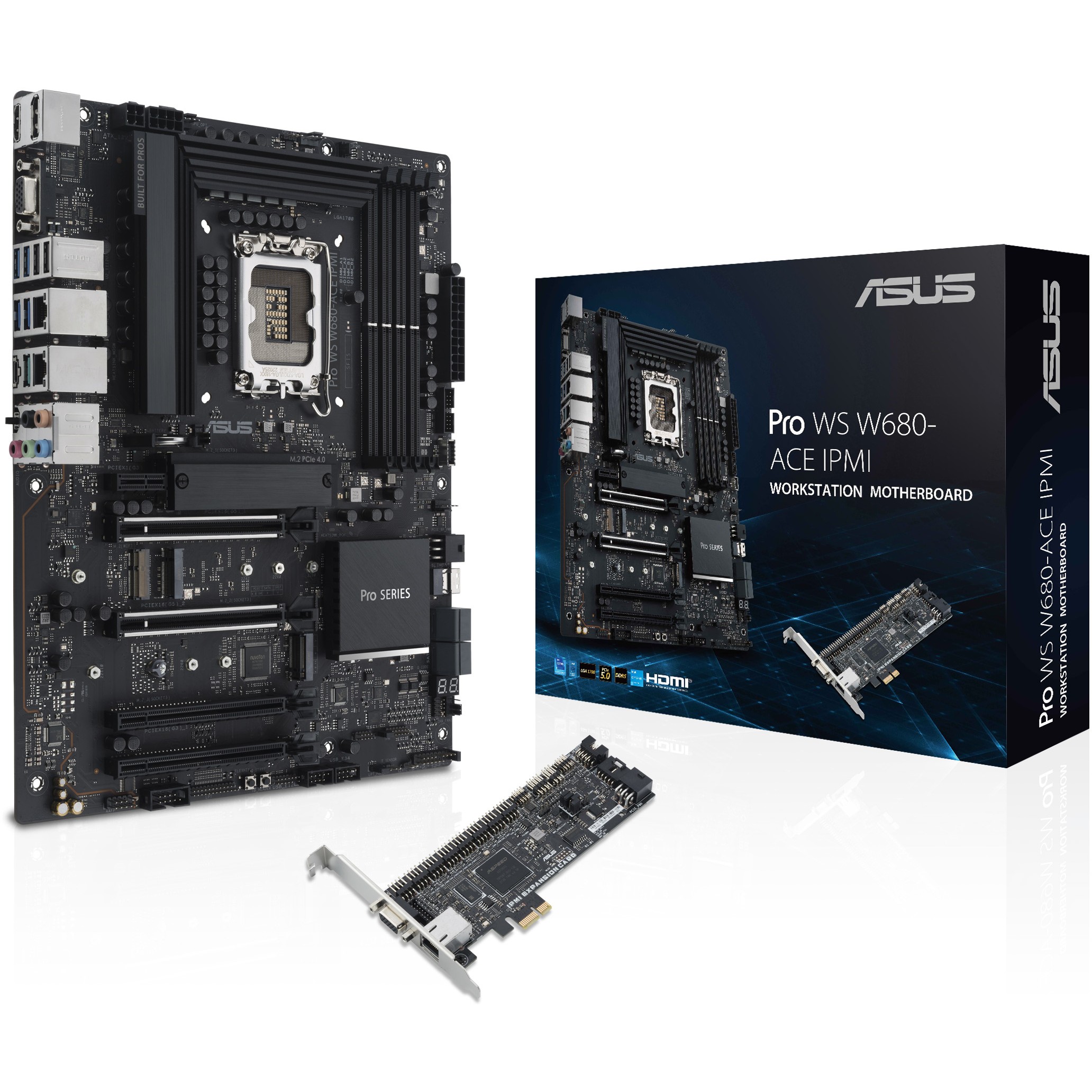 фото Материнська плата Asus Pro WS W680-ACE IPMI 2