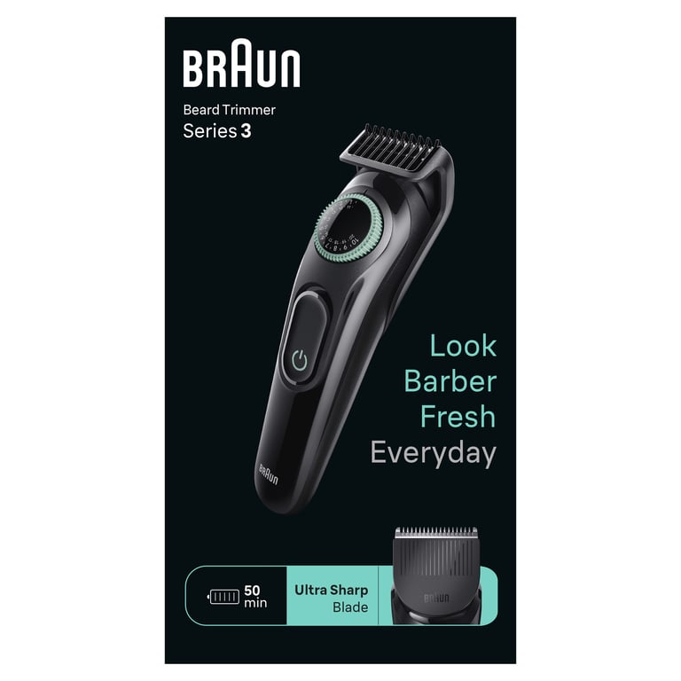 Фото Машинка для стрижки Braun BeardTrimmer 3 BT3411