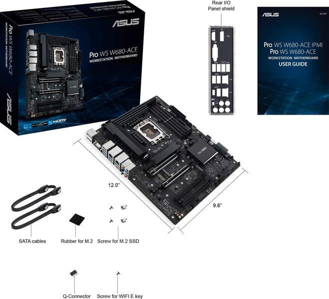 Материнська плата Asus Pro WS W680-ACE 1385133 фото