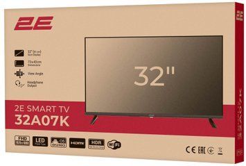 Телевизор 2E 2E-32A07KW 1475692ua фото