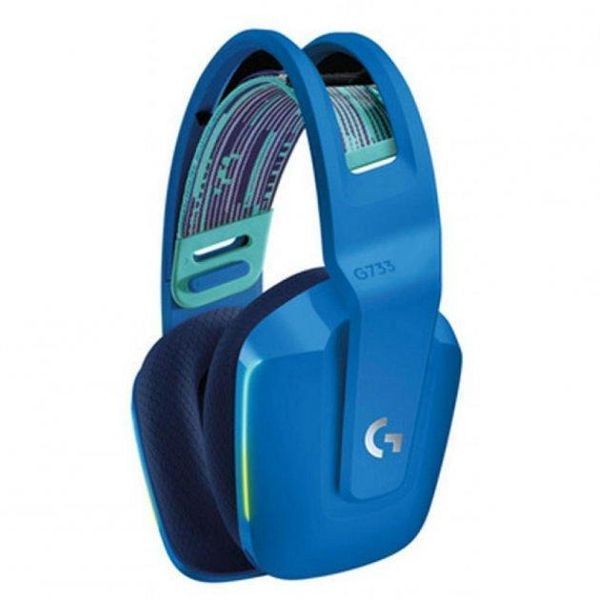 Комп'ютерна гарнітура Logitech Lightspeed Wireless RGB Gaming Headset G733 Blue (981-000943) 1359536ua фото