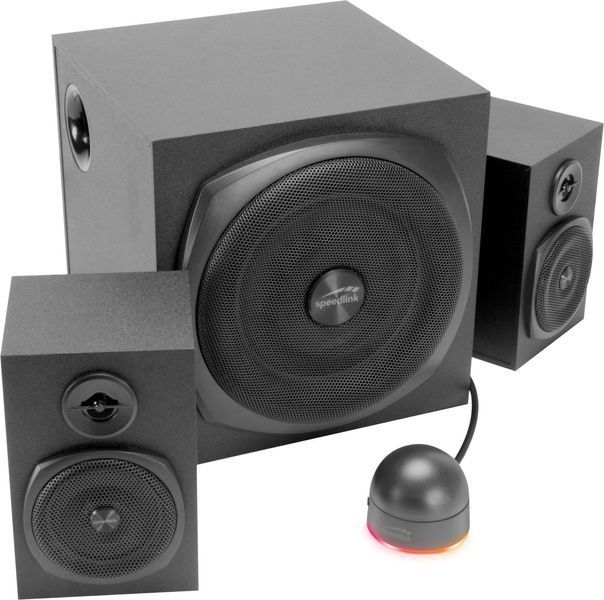 Мультимедійна акустика Speedlink Gravity LT. 2.1 Black (SL-820009-BK) 1450607 фото