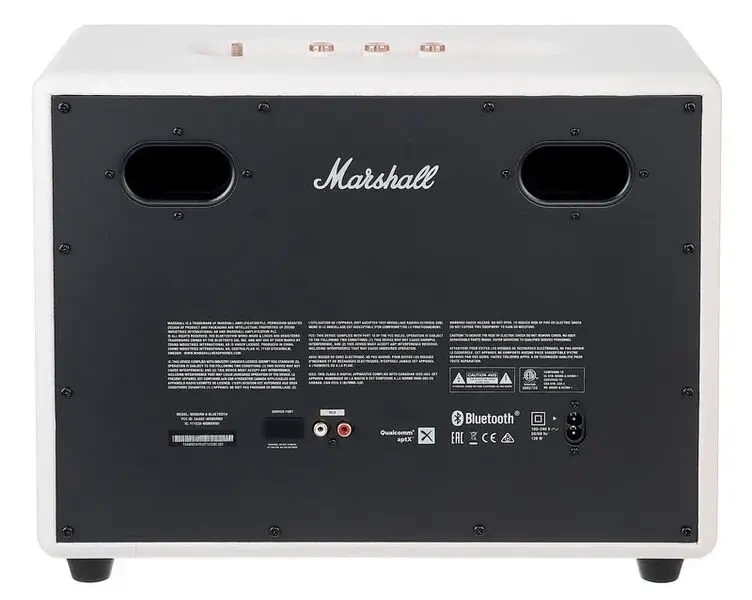 фото Мультимедійна акустика Marshall Woburn II White (1001905) 2