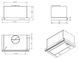 Вытяжка телескопическая Akpo WK-7 Light Glass Touch 60 Black 1352719 фото 4