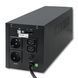Лінійно-інтерактивне ДБЖ Qoltec Monolith 1000VA 600W LCD USB (53953) 1362971 фото 2