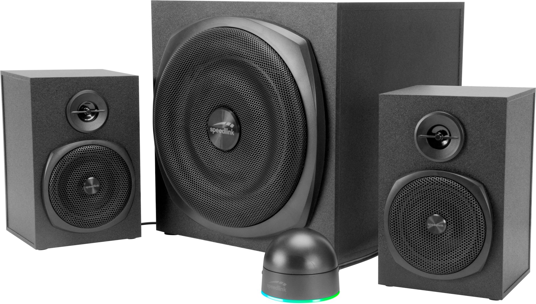 Фото Мультимедійна акустика Speedlink Gravity LT. 2.1 Black (SL-820009-BK)