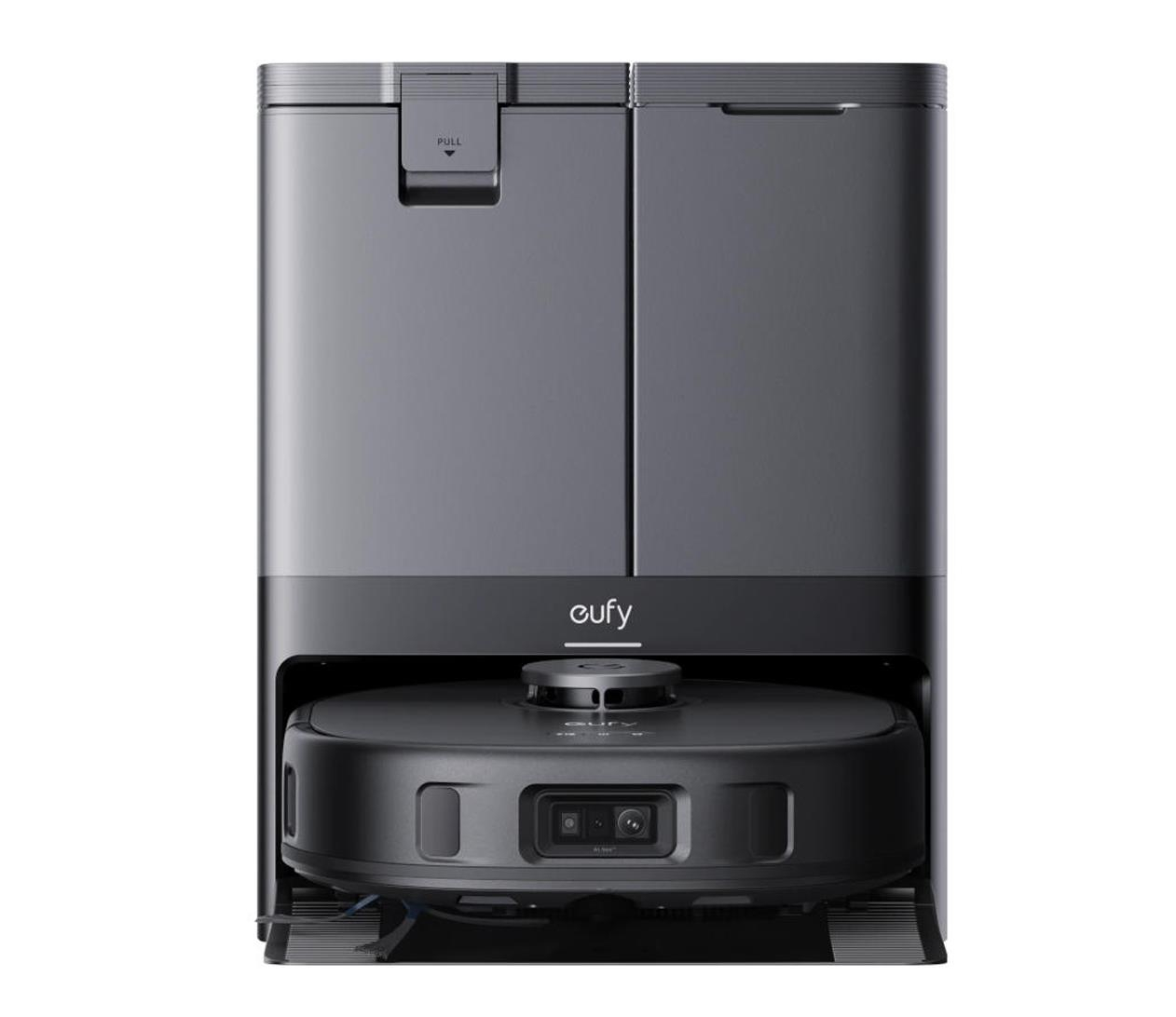 фото Робот-пилосос з вологим прибиранням Eufy Robovac X10 Pro Omni Black 1