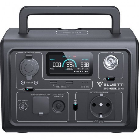 Фото Зарядная станция Bluetti EB3A Portable Power Station (PB930784)