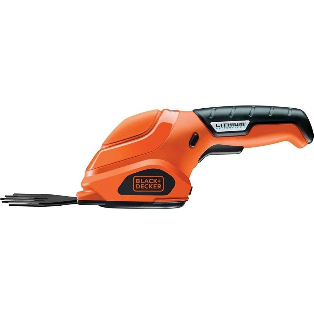 фото Акумуляторні садові ножиці Black+Decker GSL200-QW 1