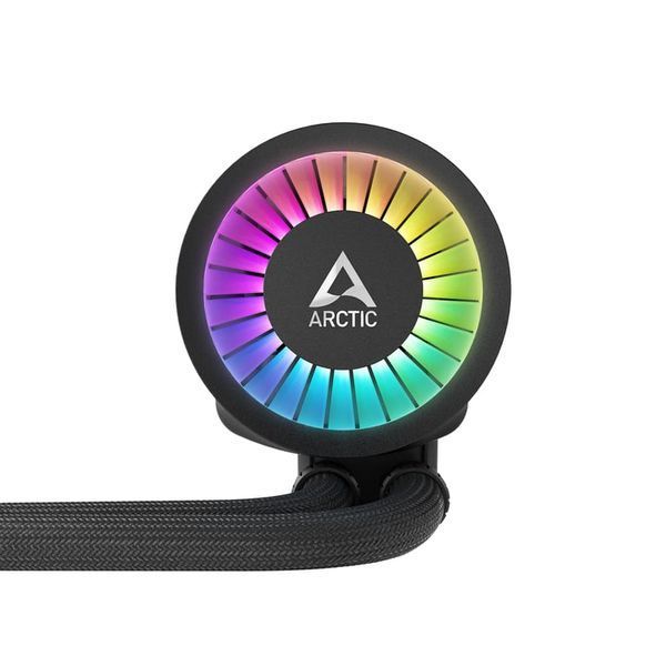 Водяне охолодження Arctic Liquid Freezer III 280 A-RGB Black (ACFRE00143A) 1349465 фото