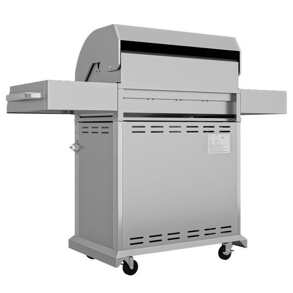 Гриль газовый стационарный Koler Relish v4 Silver 1353768 фото