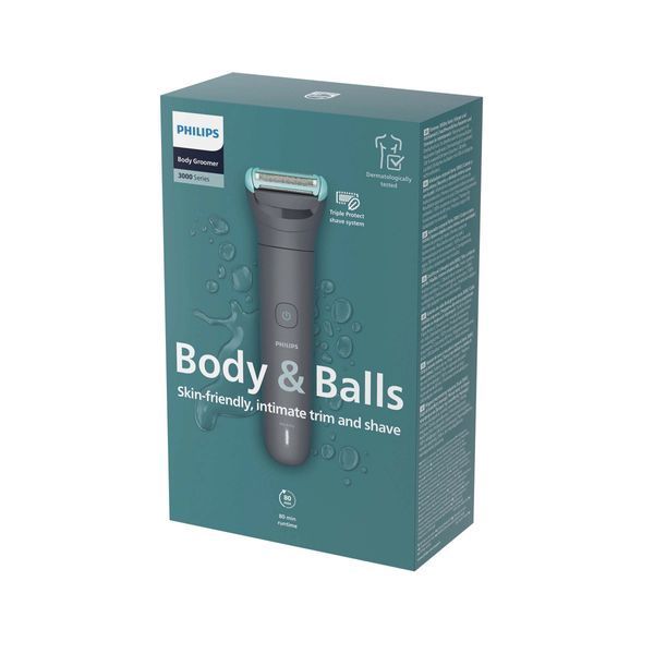 Тример для тіла (бодігрумер) Philips Body Groomer 3000 Series BG3480/15 1367577 фото