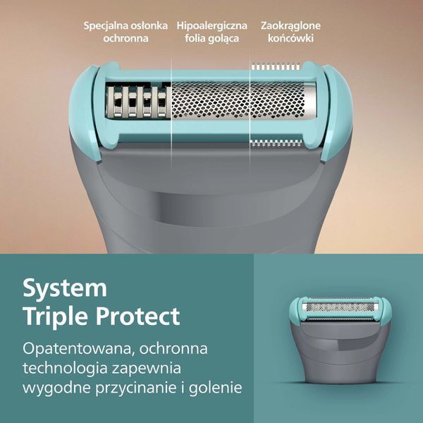 Тример для тіла (бодігрумер) Philips Body Groomer 3000 Series BG3480/15 1367577 фото