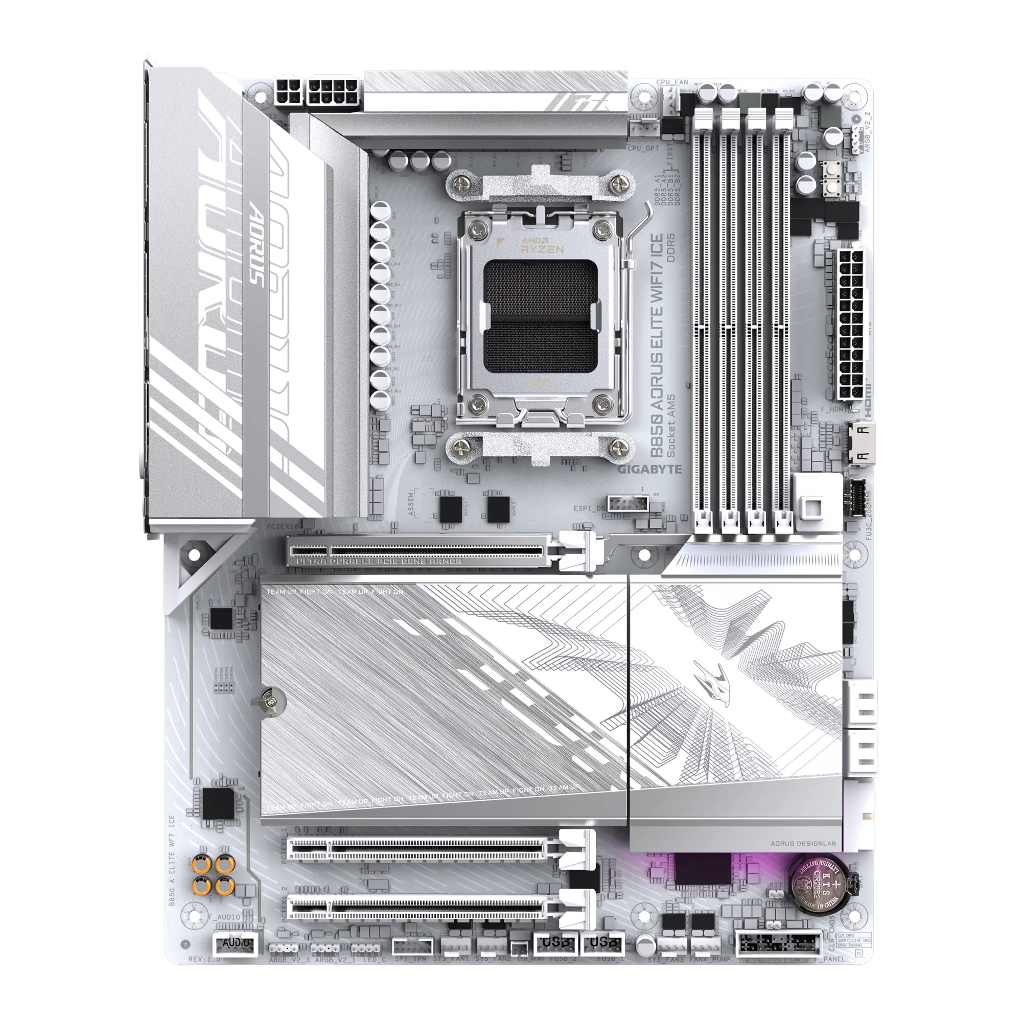 фото Материнська плата Gigabyte B850 Aorus Elite WIFI7 ICE 1