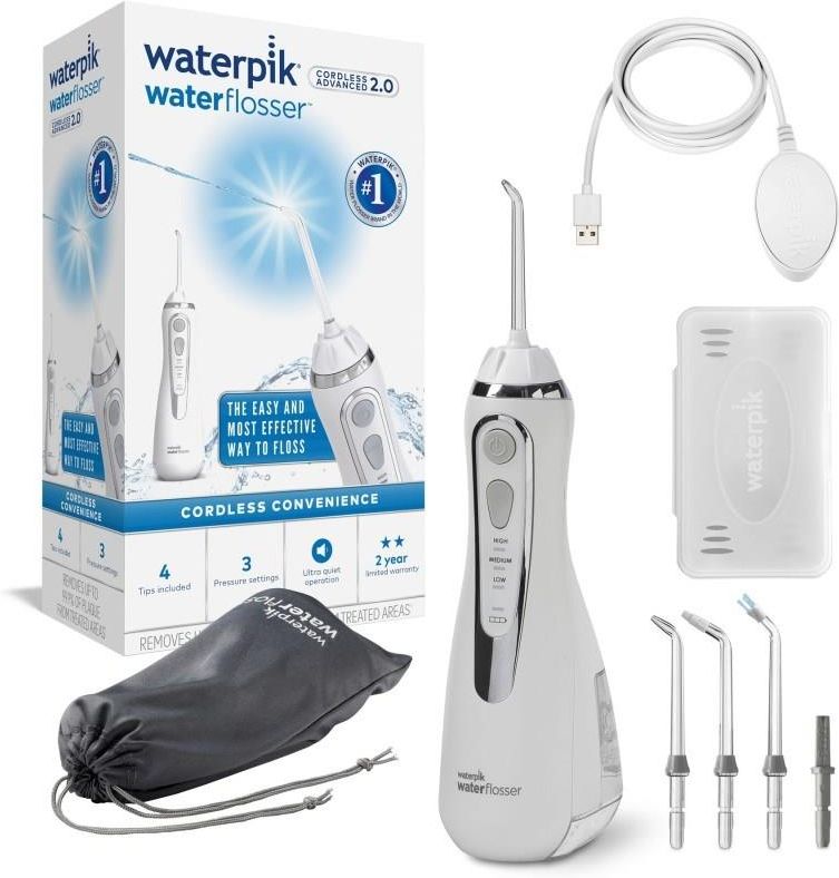 Фото Іригатор Waterpik Cordless Advanced 2.0 Water Flosser White WP-580