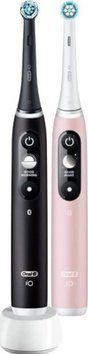 Набор из 2-х электрических зубных щеток Oral-B iO Series 6 Duo Black+Pink 1427784 фото