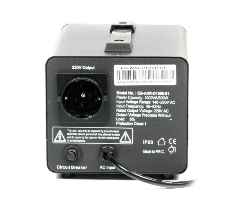 Фото Стабилизатор напряжения EnerGenie EG-AVR-D1000-01