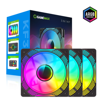 Вентилятор GameMax KF300 BK 1474770ua фото