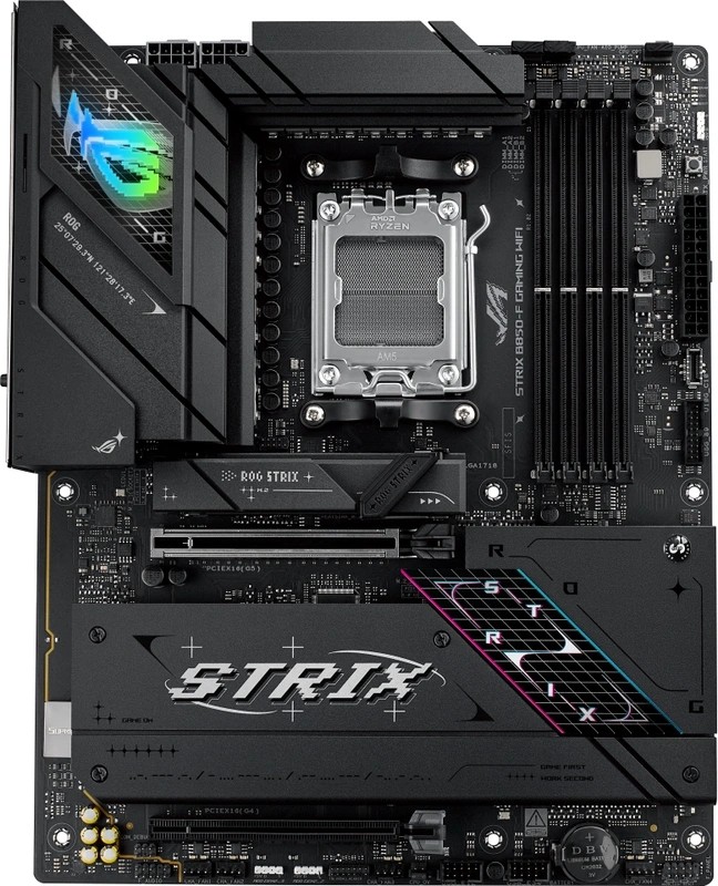Фото Материнська плата Asus ROG Strix B850-F Gaming WIFI