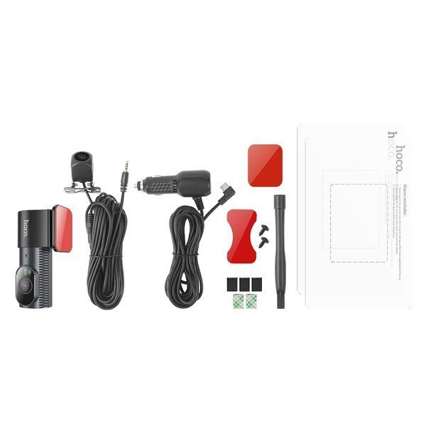 Автомобильный видеорегистратор Hoco DV8 Black (6942007623384) 1424929ua фото