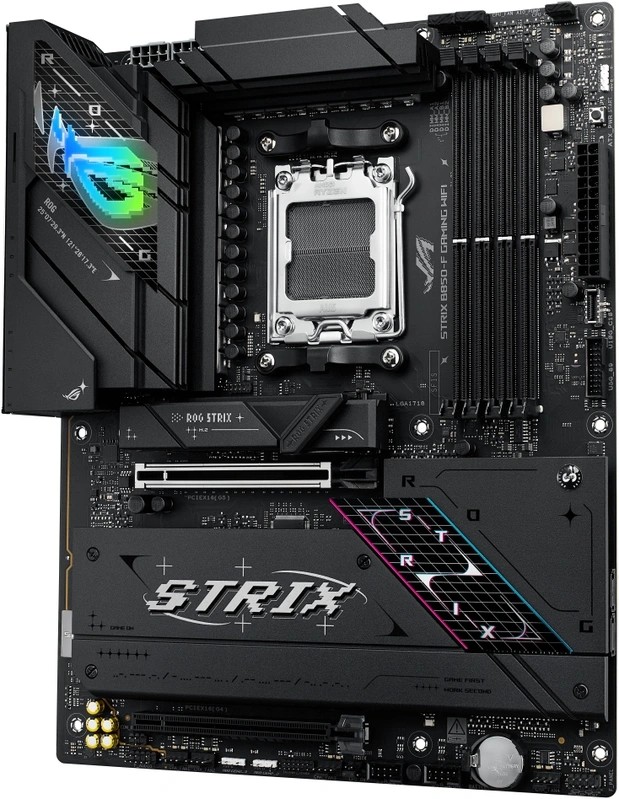 Фото Материнська плата Asus ROG Strix B850-F Gaming WIFI