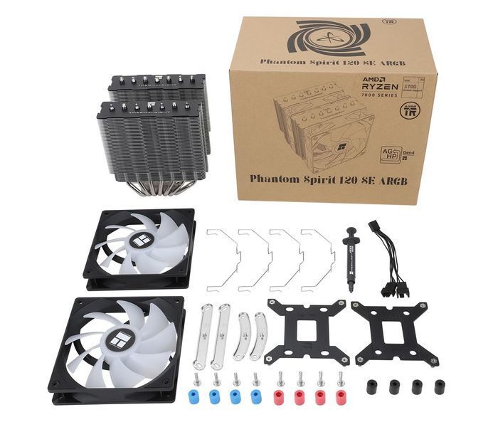 Повітряне охолодження Thermalright Phantom Spirit 120 SE ARGB 1368289 фото