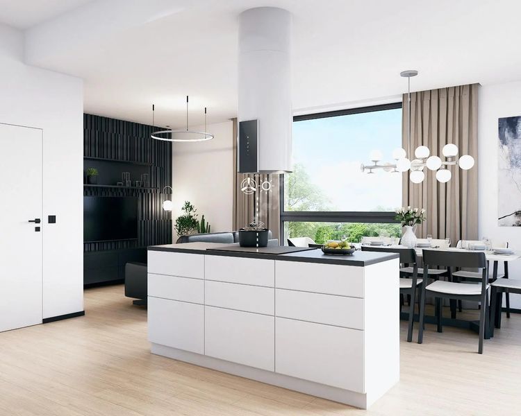 Витяжка декоративна VDB Mah Isla Glass H2H White 1349471 фото