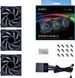 Вентилятор Lian Li Uni Fan TL LCD 120 Black 3-Pack (G99.12TLLCD3B.00) 1421013 фото 6