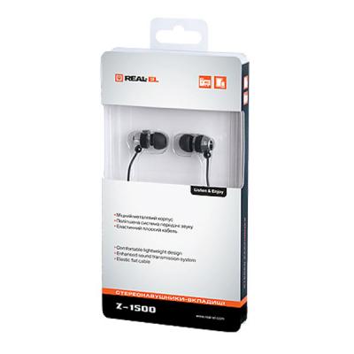 фото Наушники без микрофона Real-El Z-1500 Black 1
