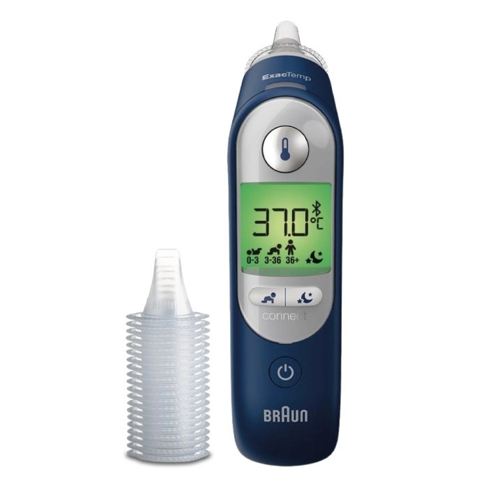 Фото Електронний термометр Braun ThermoScan 7+ Connect (IRT6575)