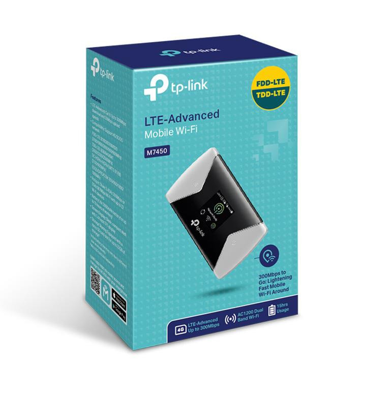 фото Модем 4G/3G + Wi-Fi роутер TP-Link M7450 2