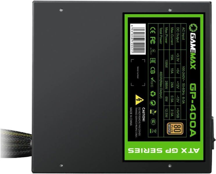 Блок питания GameMax GP-400A 1457892ua фото