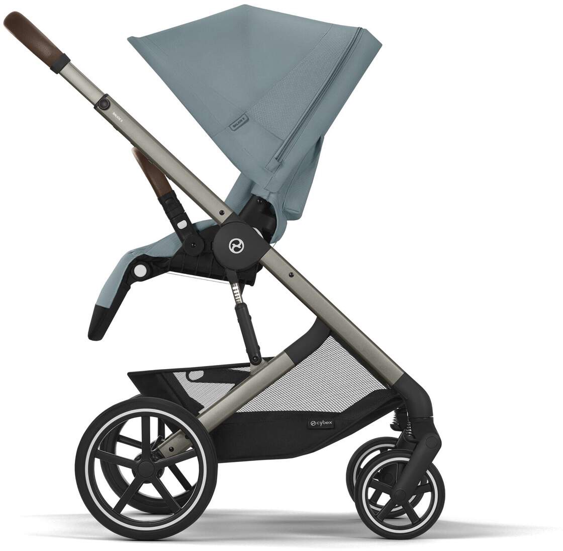 Фото Прогулянкова коляска Cybex Balios S Lux Stormy Blue
