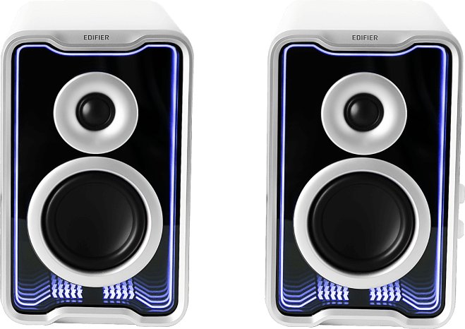 фото Акустичні колонки Edifier QR30 White 2.0 30W Bluetooth 3