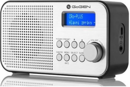 Радіоприймач GoGEN DAB 300 N Silver 1395470 фото