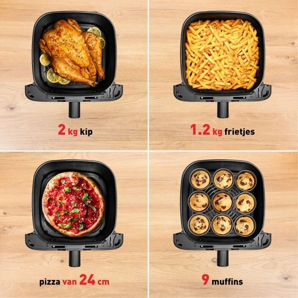 Мультипечь (аэрофритюрница) Tefal Easy Fry Mega EY855D10 1363529 фото