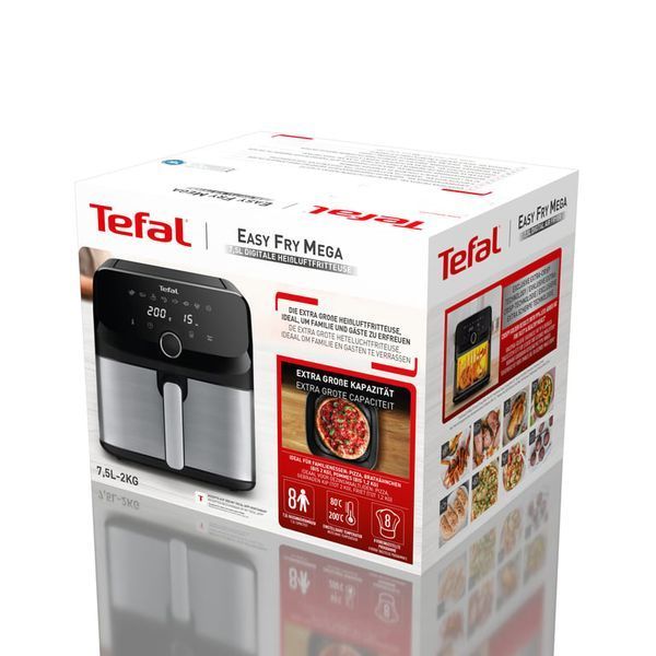 Мультипечь (аэрофритюрница) Tefal Easy Fry Mega EY855D10 1363529 фото