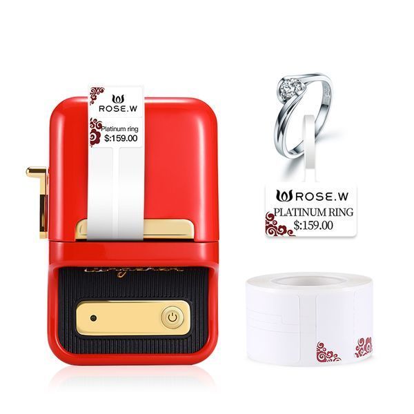 Принтер этикеток Niimbot B21S Red 1453003ua фото
