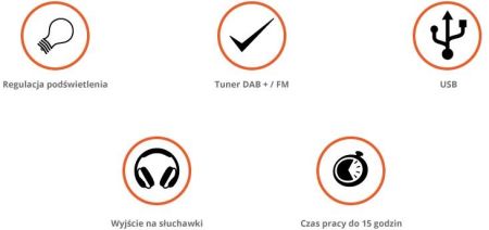 фото Радіоприймач GoGEN DAB 300 N Silver 2