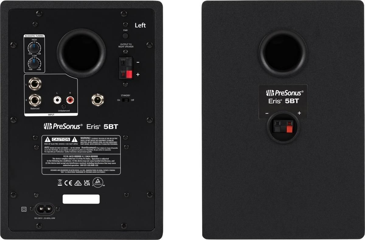 Фото Студійний монітор PreSonus Eris 5BT 2nd Gen