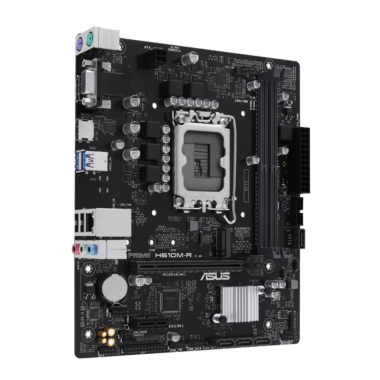 фото Материнская плата Asus Prime H610M-R-SI (90MB1GL0-M0ECY0) 1