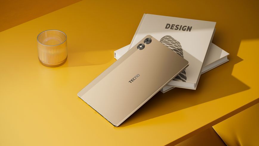 Планшет Tecno MegaPad 10 4/128GB LTE Champagne Gold (4894947045530) 1482204ua фото