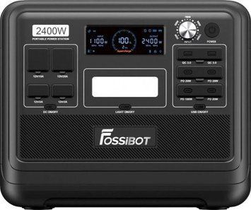 Зарядная станция Fossibot F2400 Black 1363611ua фото