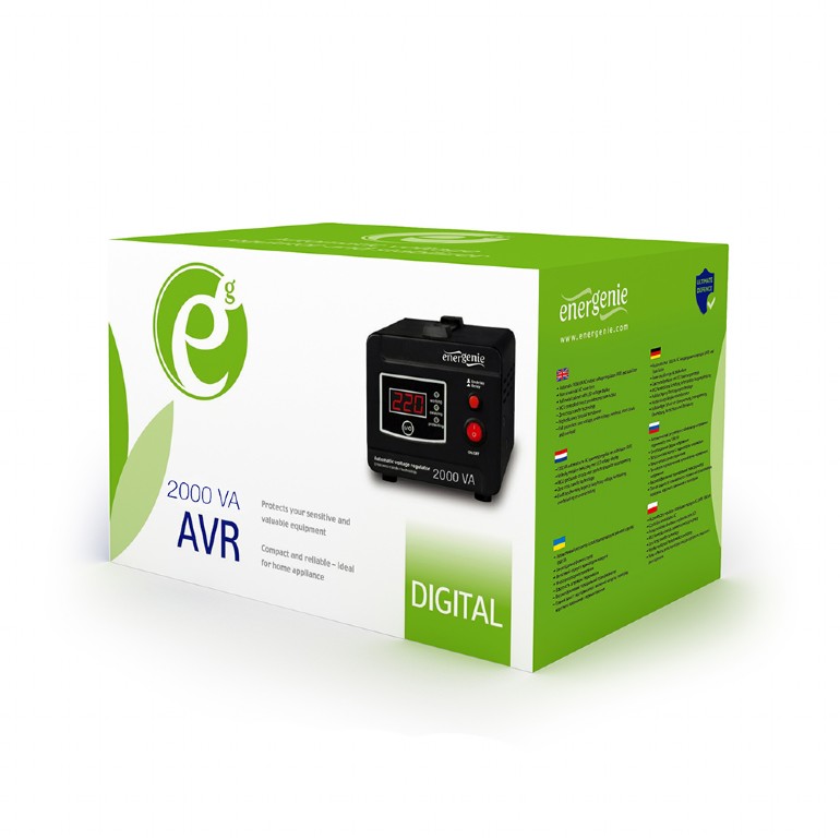 Фото Стабилизатор напряжения EnerGenie EG-AVR-D2000-01