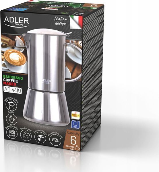 Кофеварка гейзерна Adler AD 4419 1410580 фото