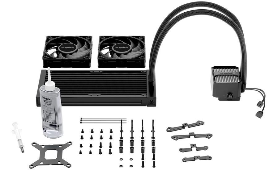 Водяное охлаждение Be Quiet! Silent Loop 3 240 Black (BW024) 1437555 фото